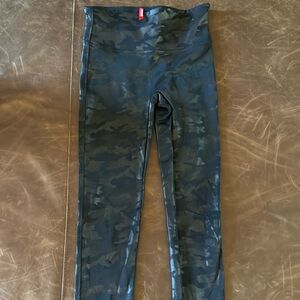 Spanx camo leggings; worn once
